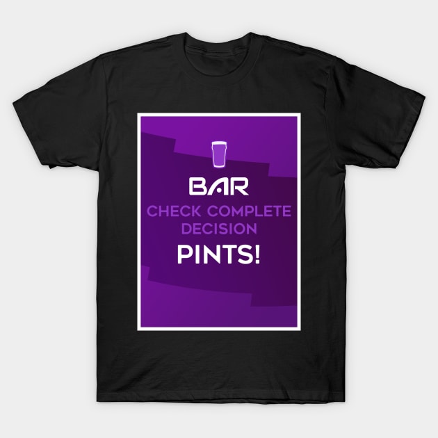 VAR Parody Time for Pints T-Shirt by GoldenGear